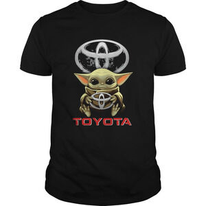 Baby Yoda Hug Toyota Shirt